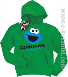 Ciasteczkowy potworek bluza dziecięca - zielony