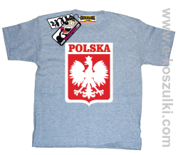 Polska koszulka dziecięca - melanż