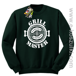 Grill Master - bluza bez kaptura butelkowy