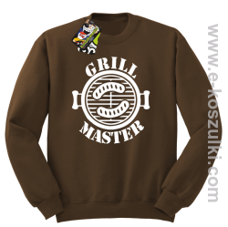 Grill Master - bluza bez kaptura brązowy