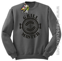 Grill Master - bluza bez kaptura szary