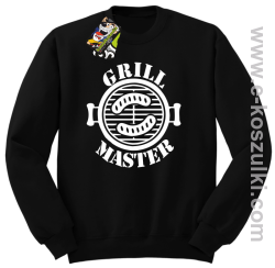 Grill Master - bluza bez kaptura czarny