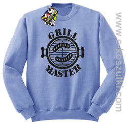 Grill Master - bluza bez kaptura błękitny