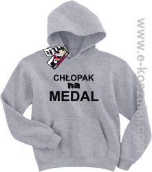 Chłopak na medal bluza dziecięca - melanż