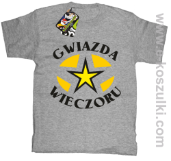 Gwiazda wieczoru - koszulka dziecięca melanż