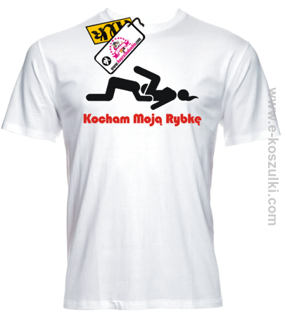 Kocham moją Rybkę - koszulka męska