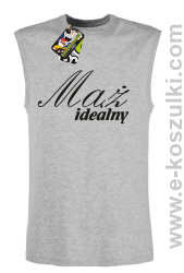 Mąż idealny - bezrękawnik męski melanż