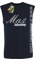 Mąż idealny - bezrękawnik męski granatowy