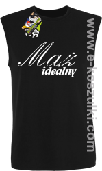 Mąż idealny - bezrękawnik męski czarny