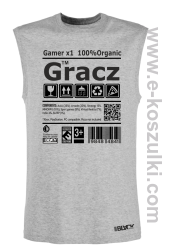 Gracz GAMER - bezrękawnik męski melanż 