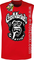 Gas monkey garage - bezrękawnik męski czerwony