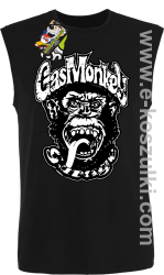 Gas monkey garage - bezrękawnik męski czarny