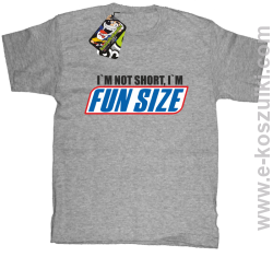 I`m not short i`m FunSize - koszulka dziecięca melanż 