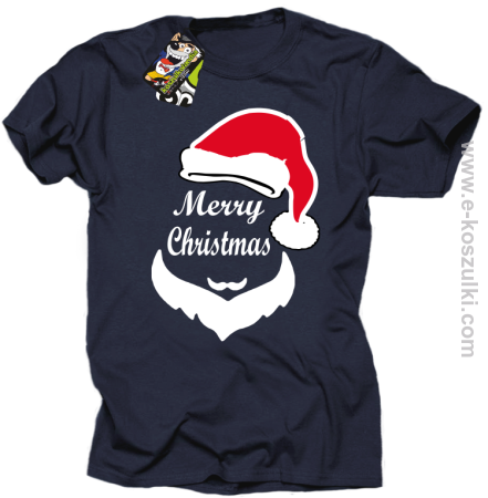 Merry Christmas Barber - koszulka męska 