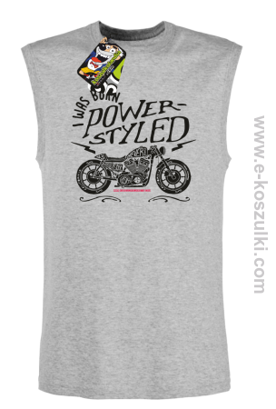 Motor I was born power styled - bezrękawnik męski 