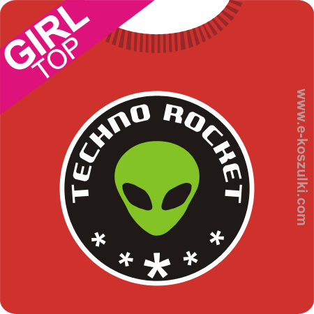 Techno Rocket - top z nadrukiem 
