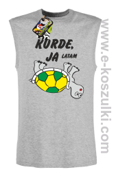 Kurde, ja latam - żółwik - bezrękawnik męski melanż