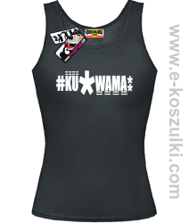 Ku*wama* - top damski - czarny