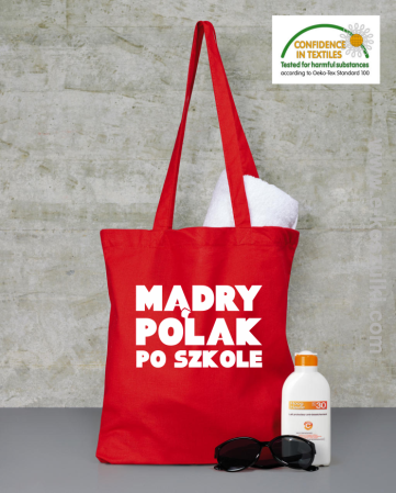 Mądry Polak po szkole - Eco torba