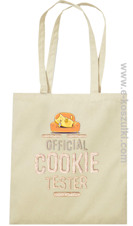 Official Cookie Tester - torba z nadrukiem