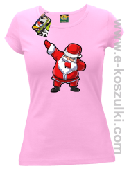 Santa Dab Claus jasny róż