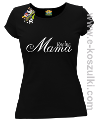 Idealna mama - koszulka damska czarna
