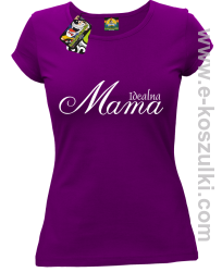 Idealna mama - koszulka damska fioletowa