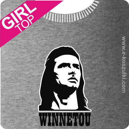 Winnetou - top z nadrukiem