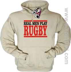 Rugby - bluza męska - beżowy