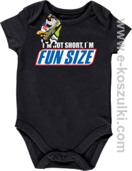 I`m not short i`m FunSize - body dziecięce czarne 