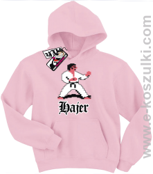 Hajer karate bluza dziecięca - różowy