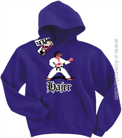 Hajer karate bluza dziecięca - fioletowy