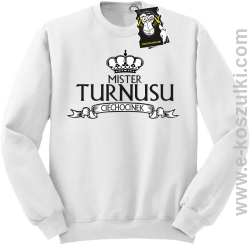 Mister turnusu Ciechocinek - zabawna bluza z nadrukiem  bez kaptura biała