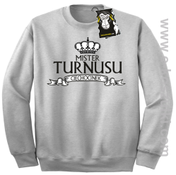 Mister turnusu Ciechocinek - zabawna bluza z nadrukiem  bez kaptura melanż
