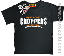 Choppers american legend koszulka dziecięca - czarny