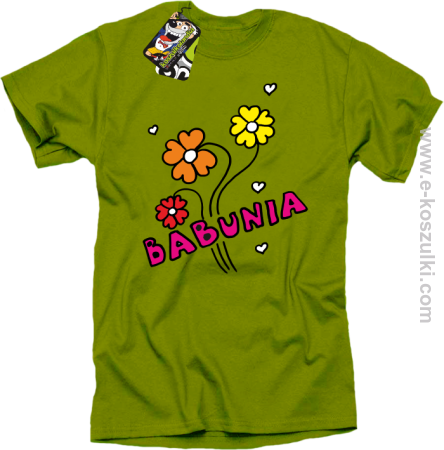 Babuni Kwiatuszki Trzy - koszulka męska