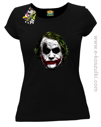 Joker Face Logical - koszulka damska czarna