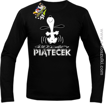 Hurra piątecek - longsleeve męski