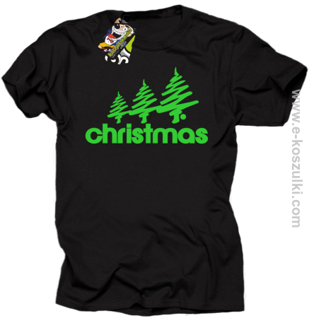 Christmas AdiTrees - koszulka męska 