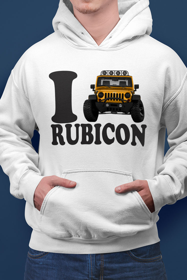 i love rubicon jeep bluza kangurka 2